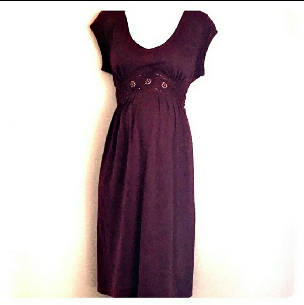 Motherhood Maternity Dress, Large